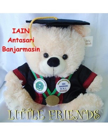 Boneka Wisuda IAIN Antasari (30 cm)